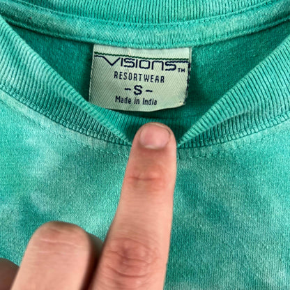 90s/00s Tropical Birds Tee- S