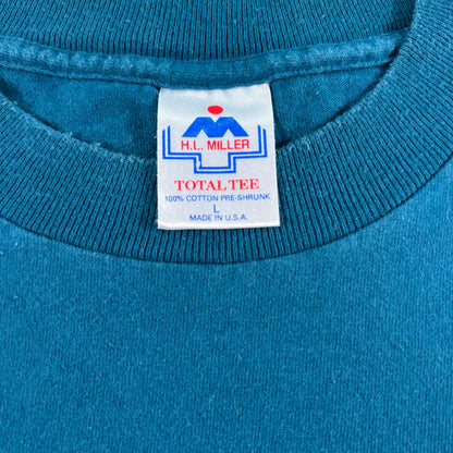 90s Snowy Cardinals Tee- L