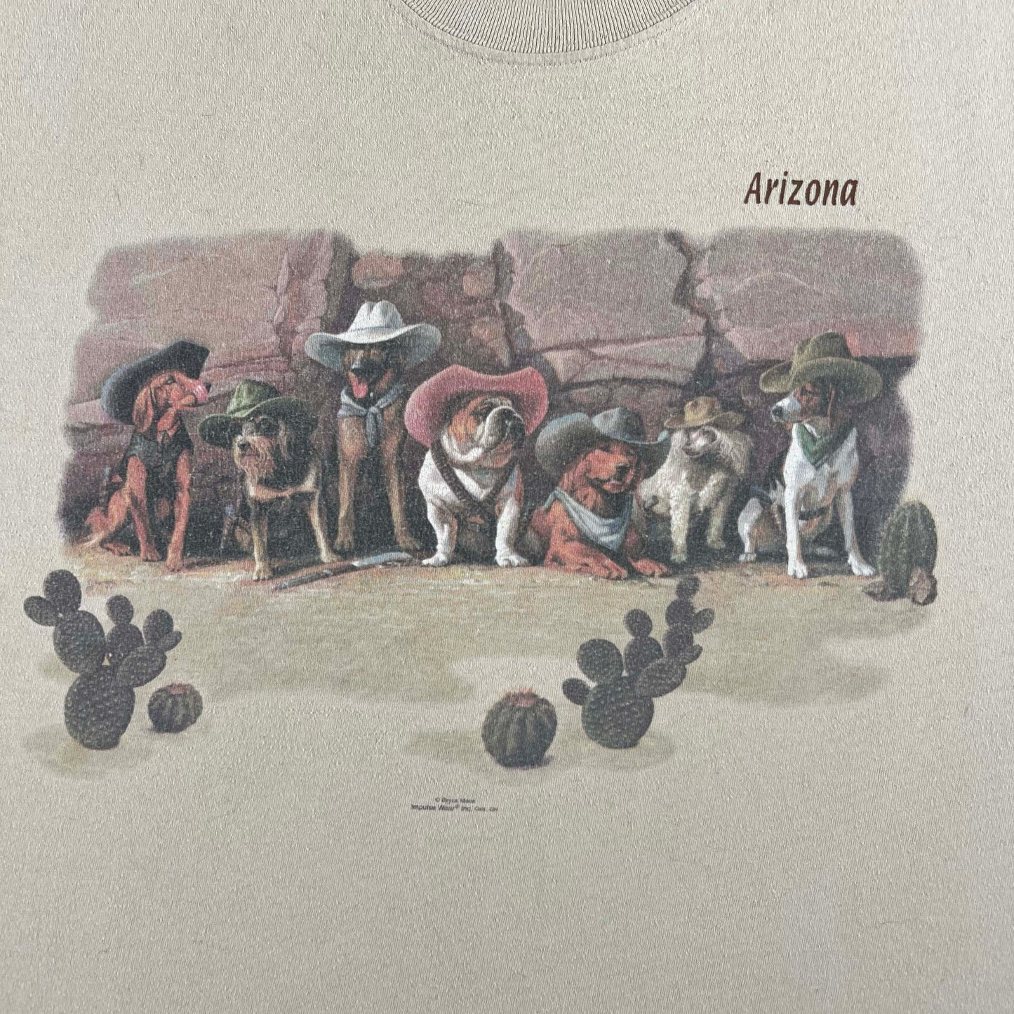 90s Arizona Dogs Tee- XL