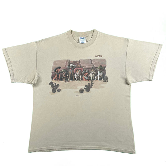 90s Arizona Dogs Tee- XL