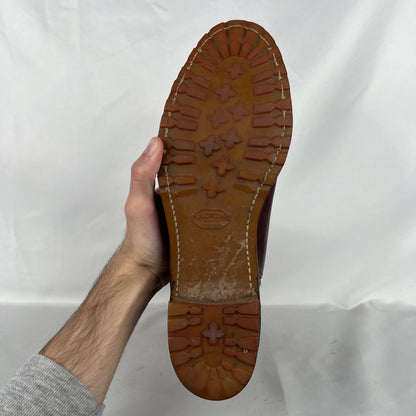 70s/80s Vibram Soled Leather Cowboy Boots- M's 11, W's 12.5