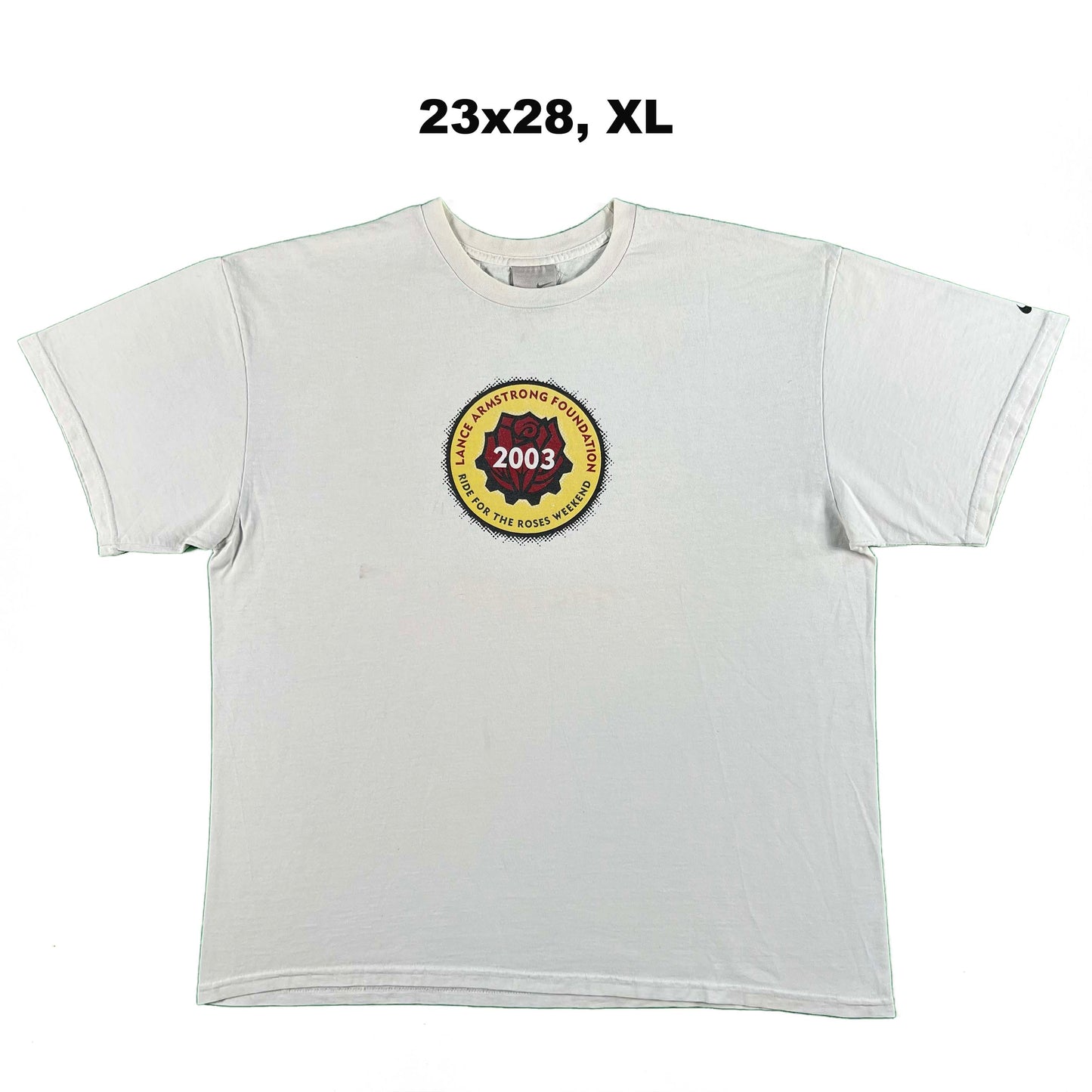 00s Ride for the Roses Lance Armstrong Tees- SELECT T SHIRT