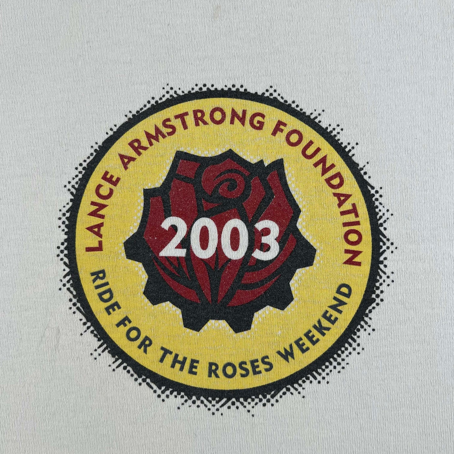 00s Ride for the Roses Lance Armstrong Tees- SELECT T SHIRT