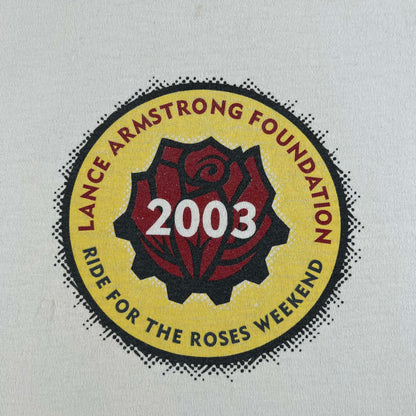 00s Ride for the Roses Lance Armstrong Tees- SELECT T SHIRT