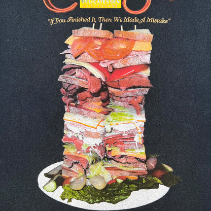 00s Carnegie Deli Sandwich Skyscraper Tee- XL