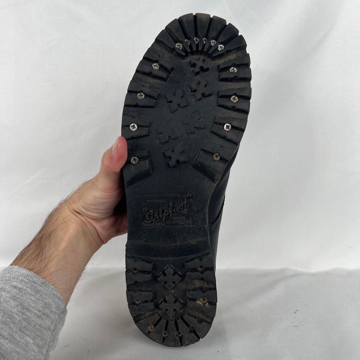 90s Made in England Gripfast Leather Oxfords- M's 9.5, W's 11