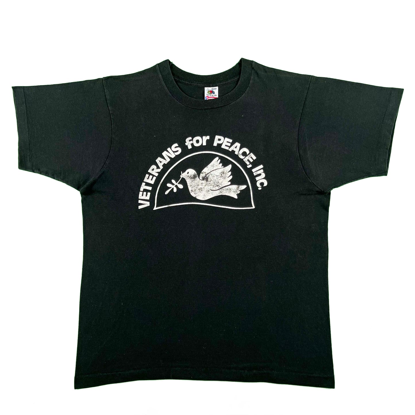 90s Veterans for Peace Inc Tee- L