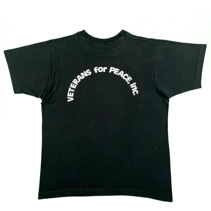 90s Veterans for Peace Inc Tee- L