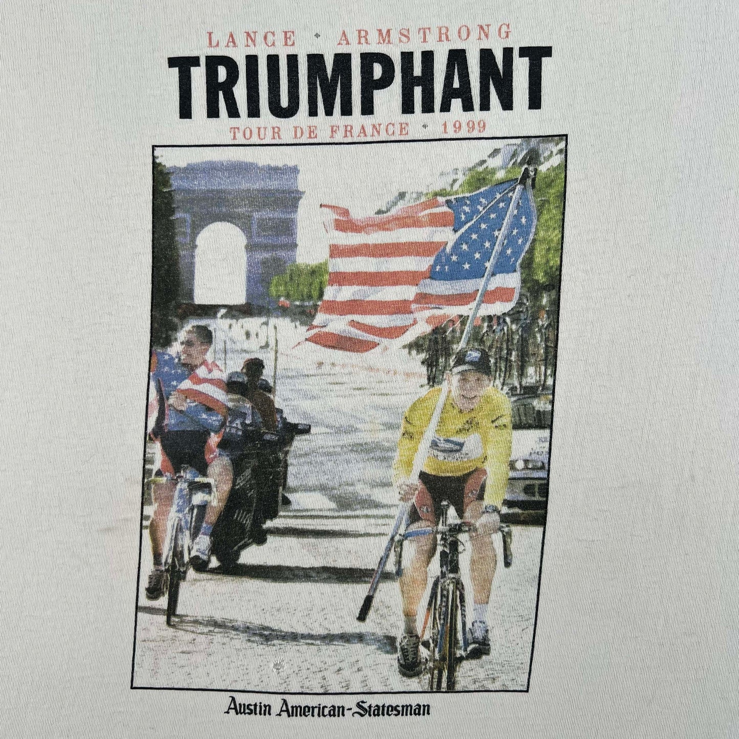 1999 Lance Armstrong Tour de France Champion Tee- XL