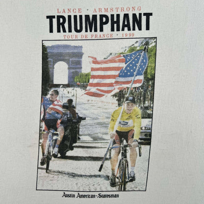 1999 Lance Armstrong Tour de France Champion Tee- XL