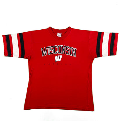 90s Wisconsin Badgers Jersey Tee- XL