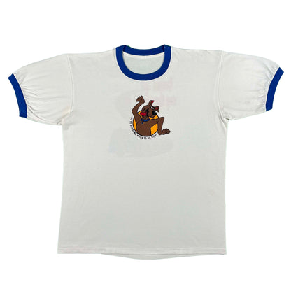 90s Scooby Doo 'We've Got Some Work To Do Now!' Ringer Tee- XL