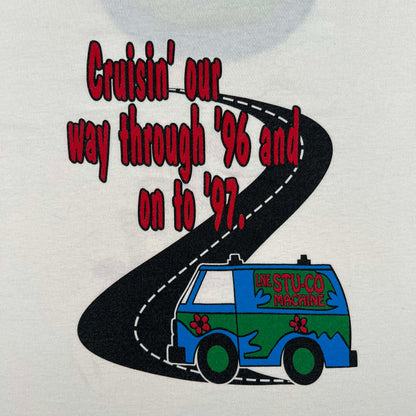 90s Scooby Doo 'We've Got Some Work To Do Now!' Ringer Tee- XL