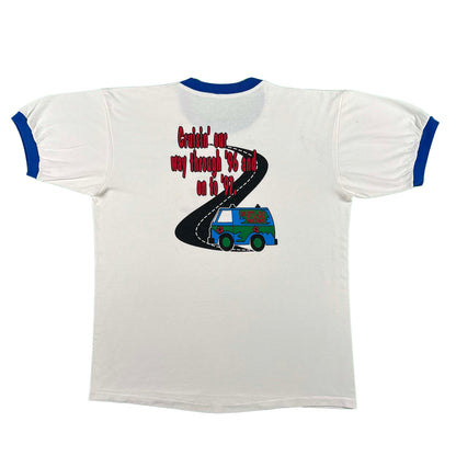90s Scooby Doo 'We've Got Some Work To Do Now!' Ringer Tee- XL