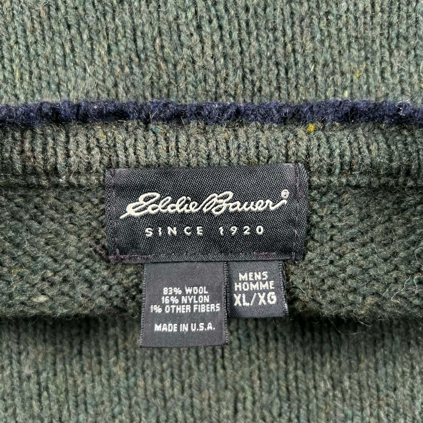 Vintage Eddie Bauer Patterned Wool & Nylon Sweaters- SELECT KNIT