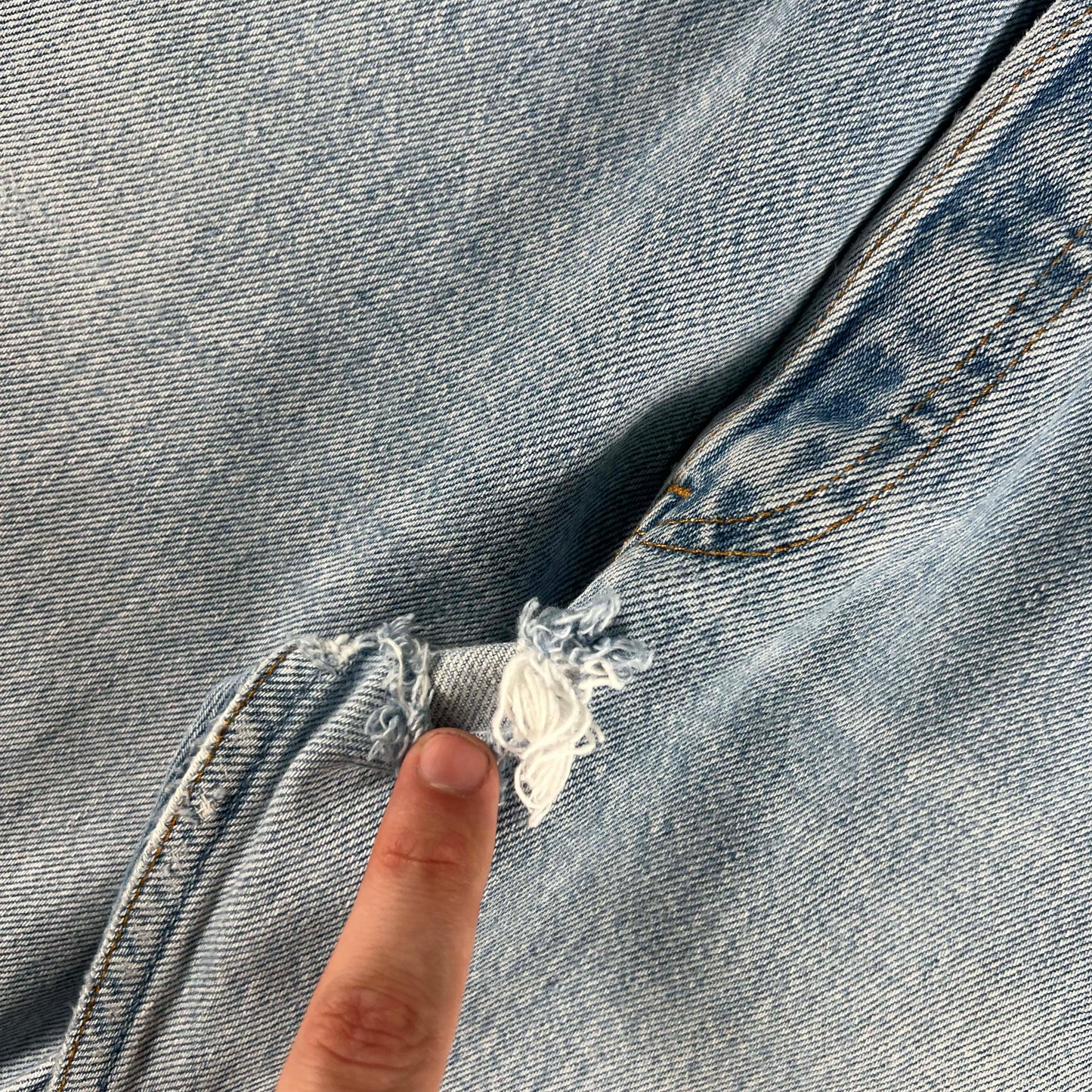 90s Levi's 501 Light Wash Denim- 30x30