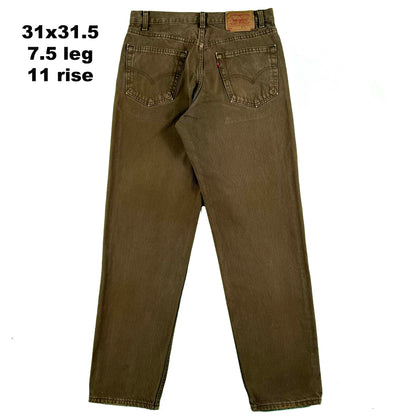 80s/90s Levi's 550s 'Relaxed Fit' Denim- SELECT PAIR