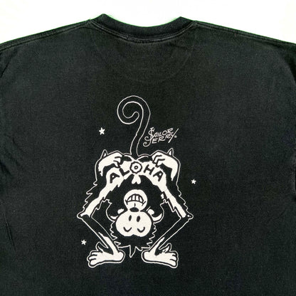 00s Sailor Jerry Spiced Rum Monkey B Hole Tee- XL