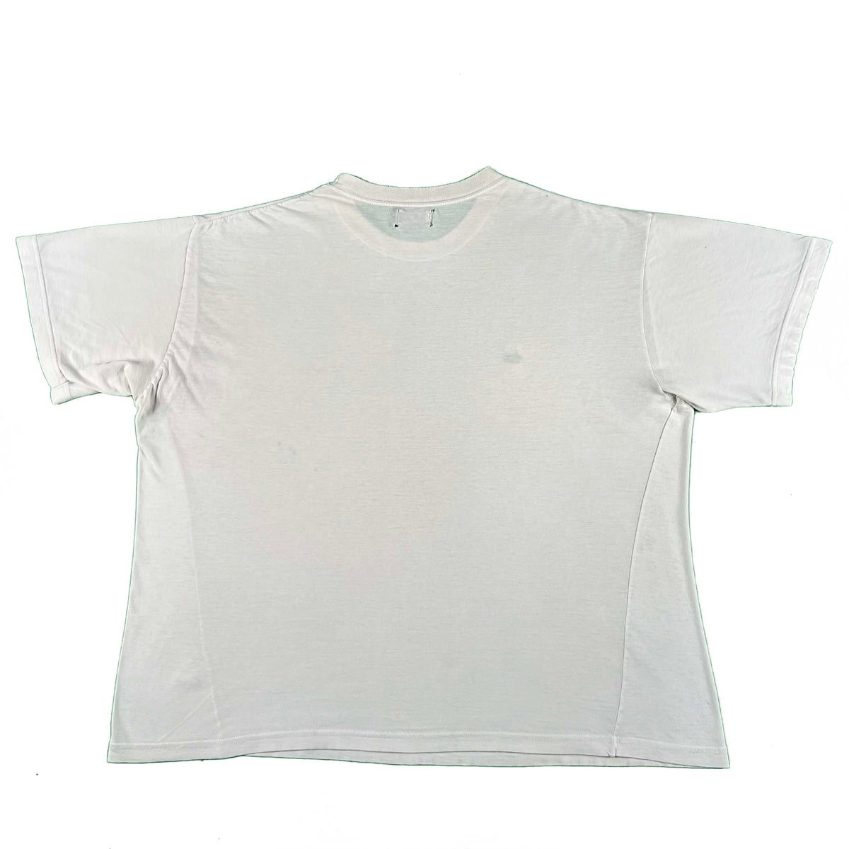 90s Boxy & Thrashed White Guess Tee- XL