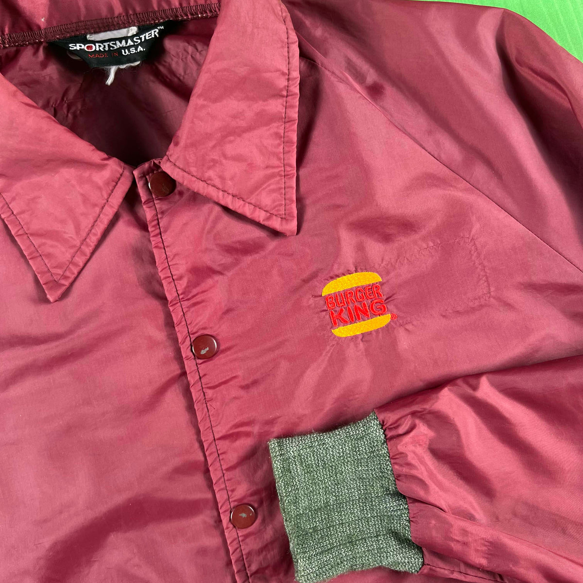 70s Burger King Jacket- XL