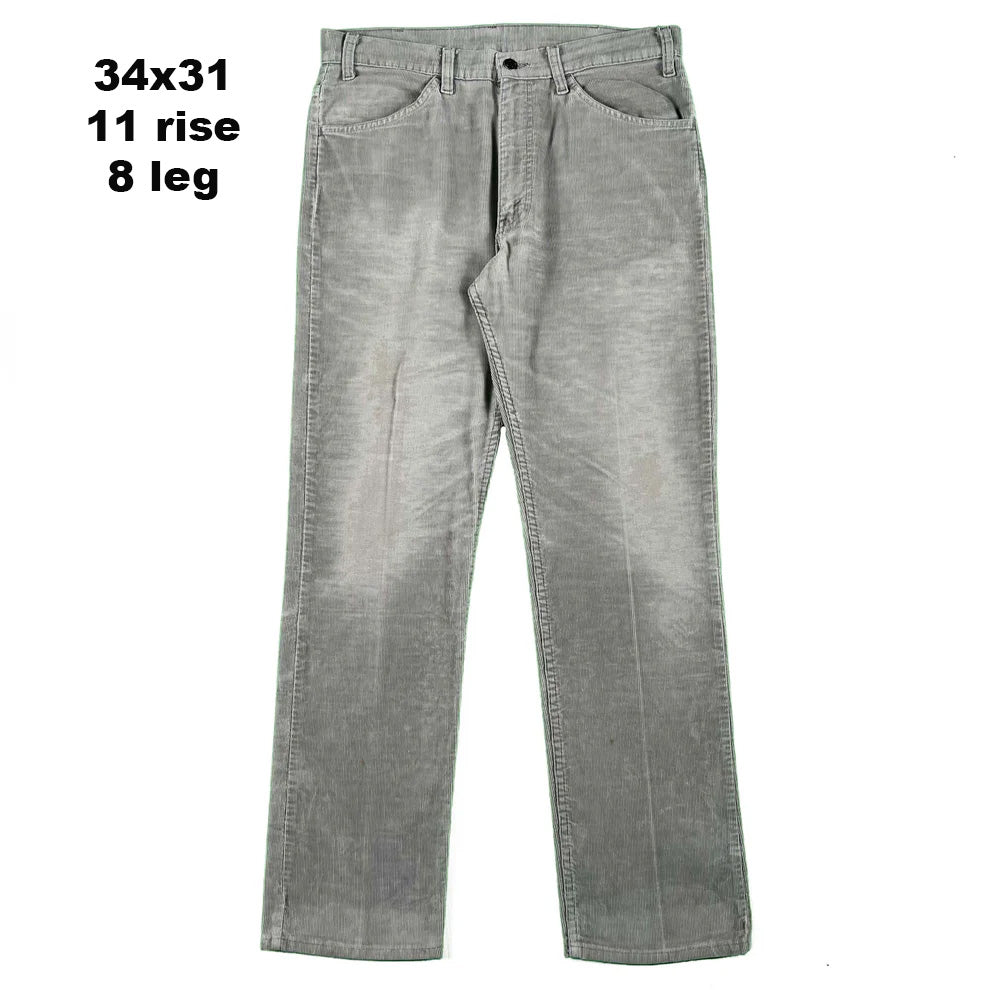 70s Levi's Straight Leg Corduroy Pants- SELECT PAIR