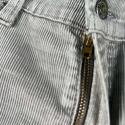 70s Levi's Faded Grey Corduroy Pants- 34x31