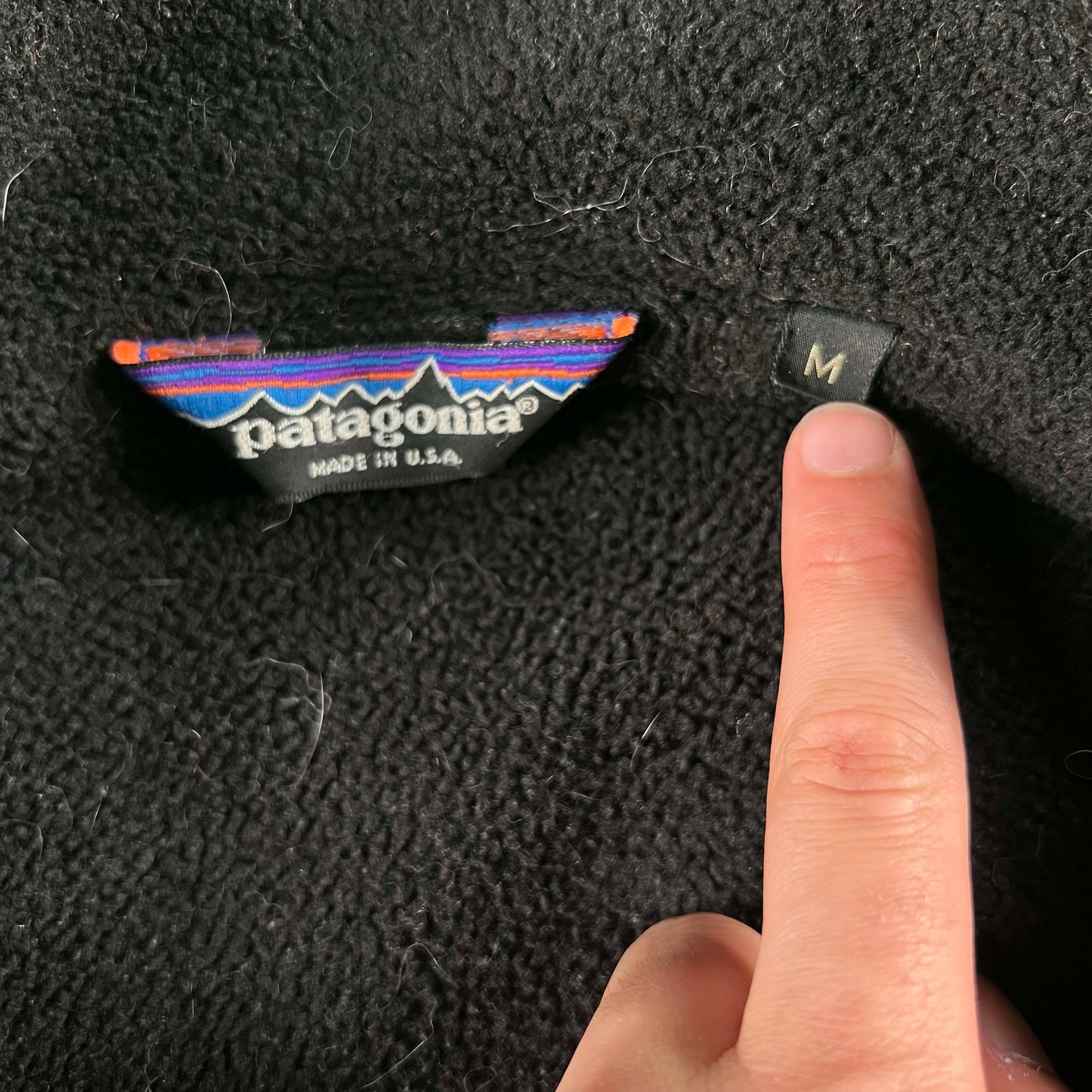 90s Patagonia Fleece Lined Jacket- M