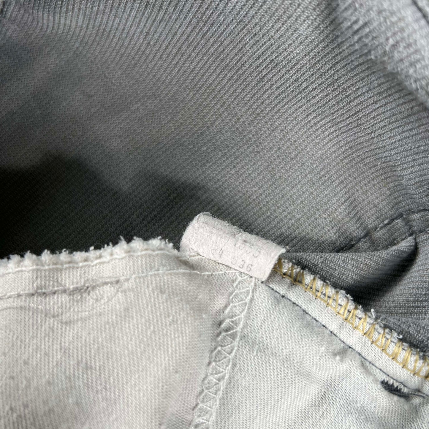 70s Levi's Faded Grey Corduroy Pants- 34x31