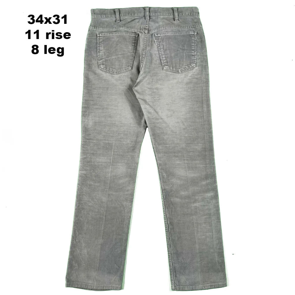 70s Levi's Straight Leg Corduroy Pants- SELECT PAIR