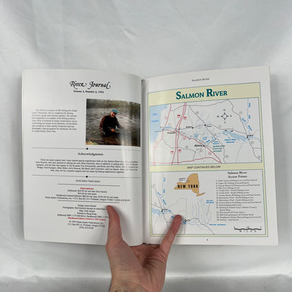 90s 'River Journal Fly Fishing Guide' Books- SELECT BOOK
