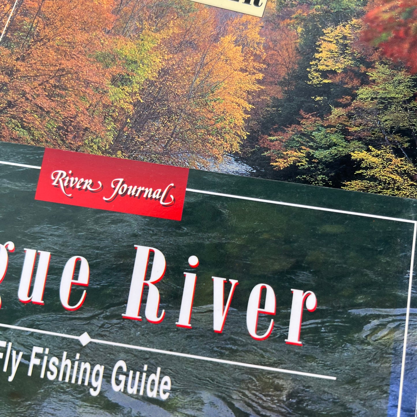 90s 'River Journal Fly Fishing Guide' Books- SELECT BOOK
