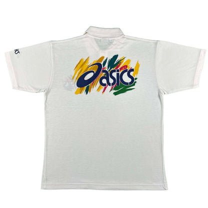 80s/90s Asics Polo Shirt- S