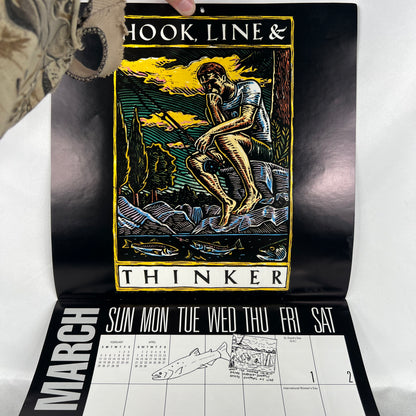 1996 Ray Troll 'Truth Is Stranger Than Fishin'' Calendar