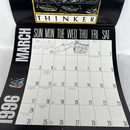 1996 Ray Troll 'Truth Is Stranger Than Fishin'' Calendar