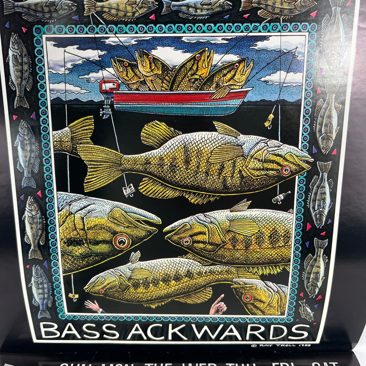 1996 Ray Troll 'Truth Is Stranger Than Fishin'' Calendar
