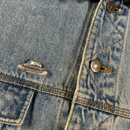 90s Eddie Bauer Denim Trucker Jacket- XL