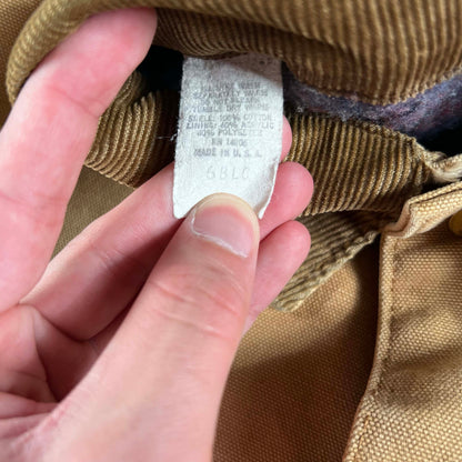 80s/90s Blanket Lined Carhartt Barn Coat- XXL