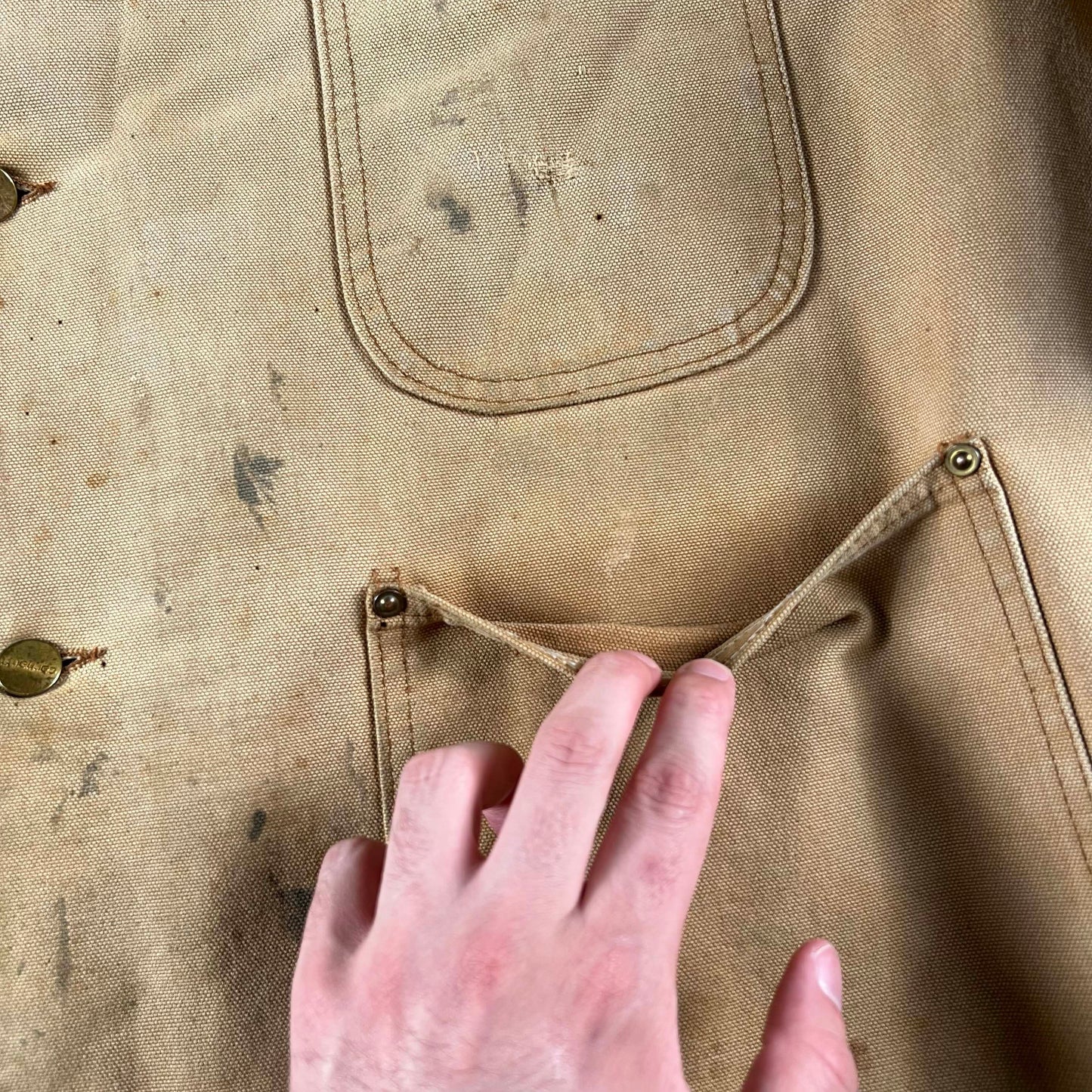 80s/90s Blanket Lined Carhartt Barn Coat- XXL