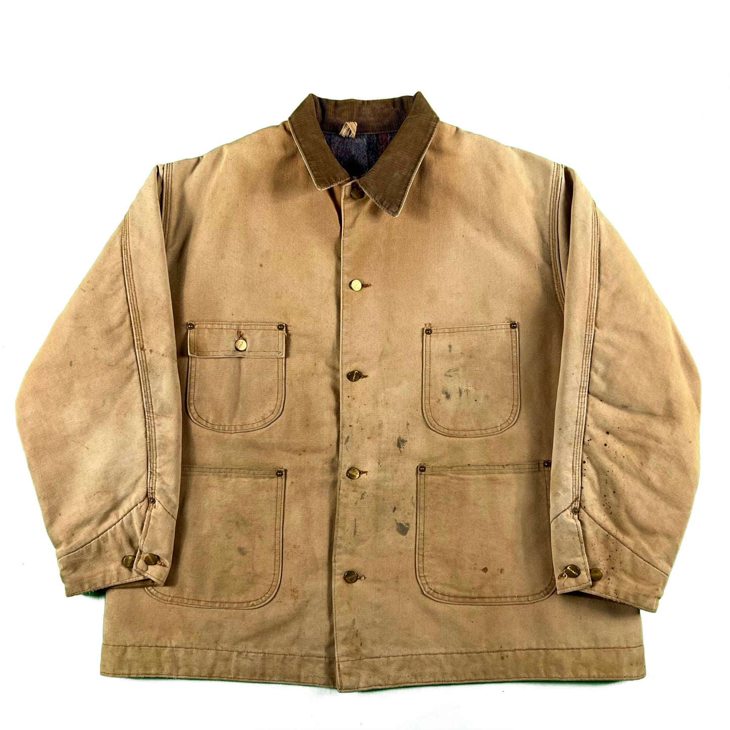 80s/90s Blanket Lined Carhartt Barn Coat- XXL