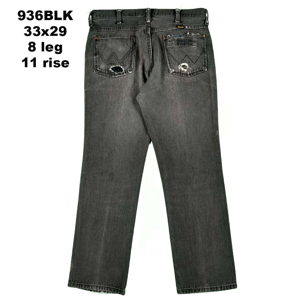 Vintage Wrangler 936 'Cowboy Cut Slim' Denim- SELECT PAIR