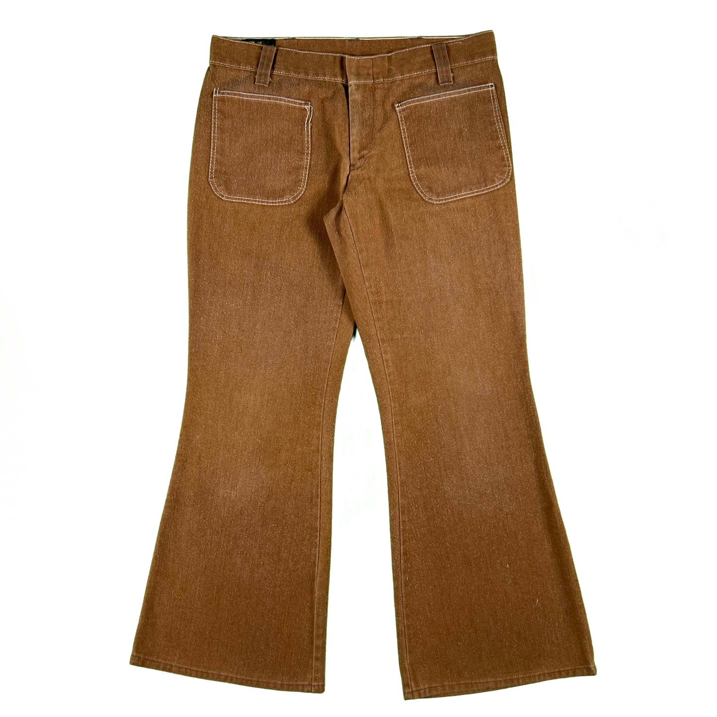 70s Seafarer Style Bell Bottom Slacks- 32x29