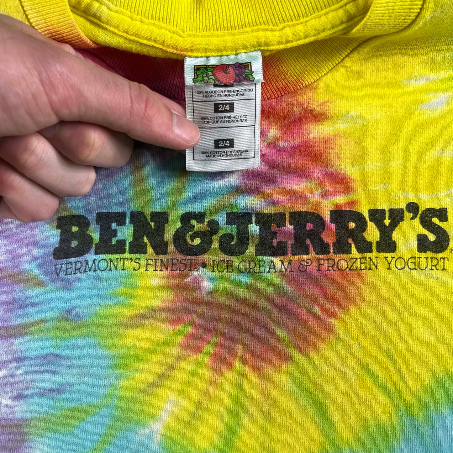 00s Ben & Jerry's Baby Tee