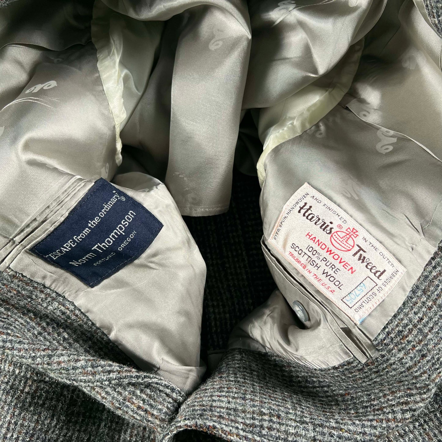 80s Harris Tweed Blazer- M