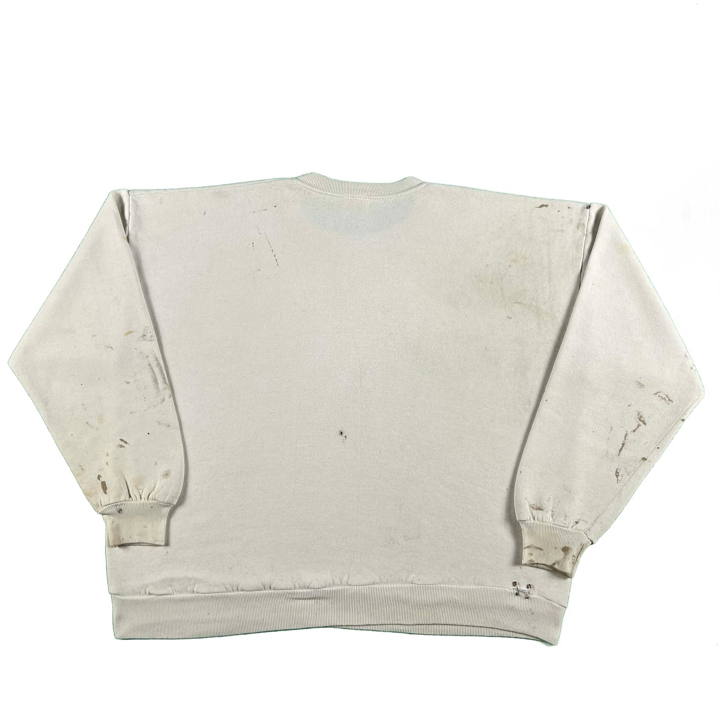 90s Blank White Painter's Sweatshirt- XXL