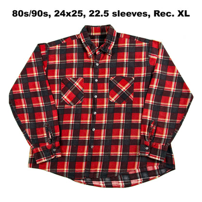 Vintage 100% Cotton Printed Flannel Shirts- SELECT SHIRT