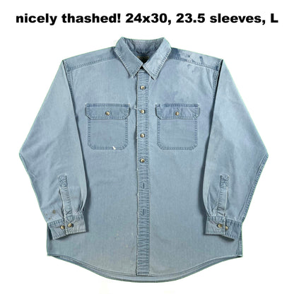 Vintage L.L. Bean 100% Cotton Button Up Shirts- SELECT SHIRT