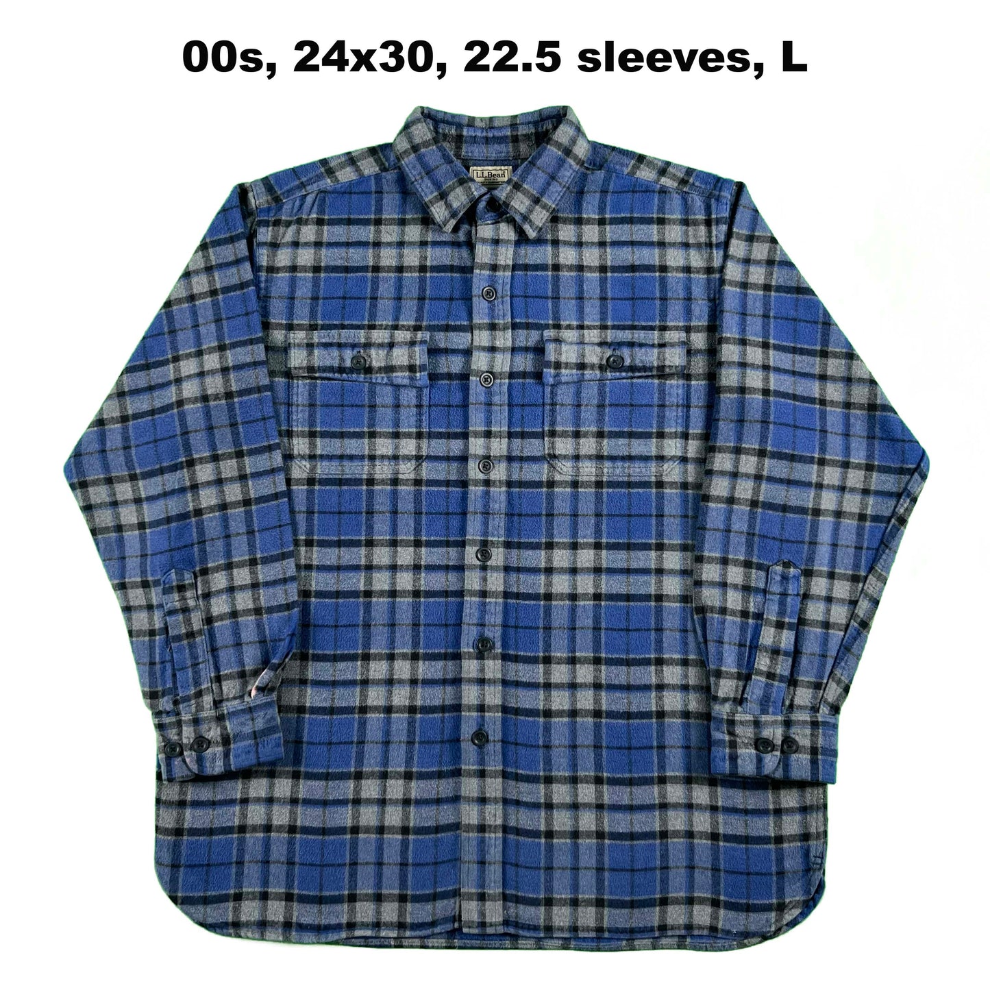 Vintage L.L. Bean 100% Cotton Flannel Shirts- SELECT FLANNEL
