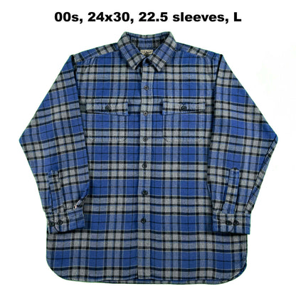 Vintage L.L. Bean 100% Cotton Flannel Shirts- SELECT FLANNEL