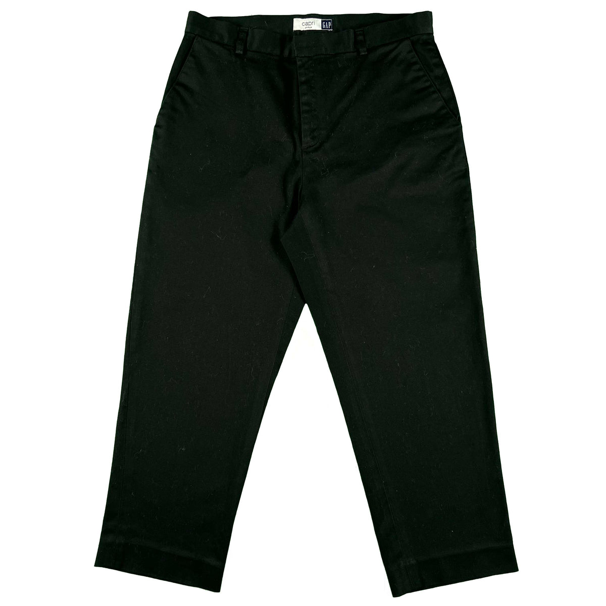2000 Gap Jet Black 'Capri' Pants- 31x23