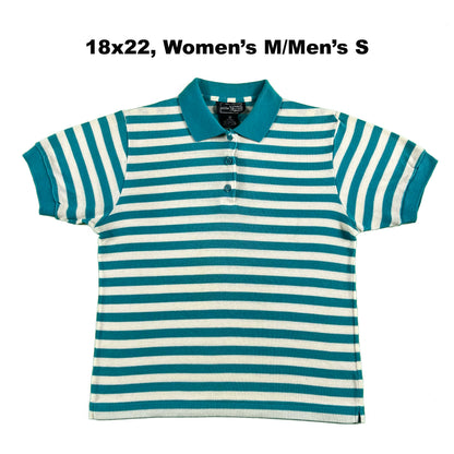 90s Striped Polo Shirts- SELECT POLO